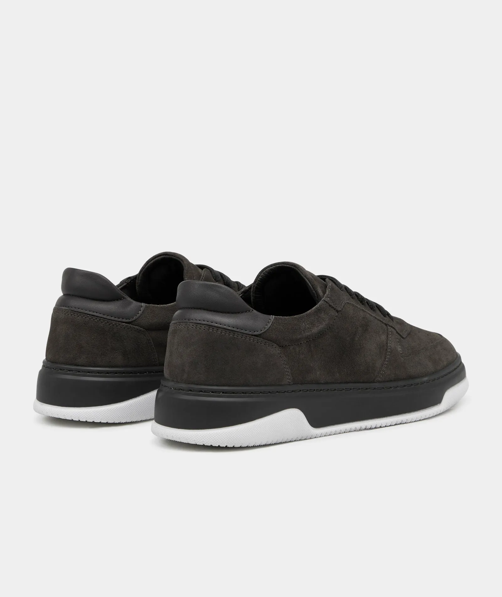 Ace - Charcoal Suede