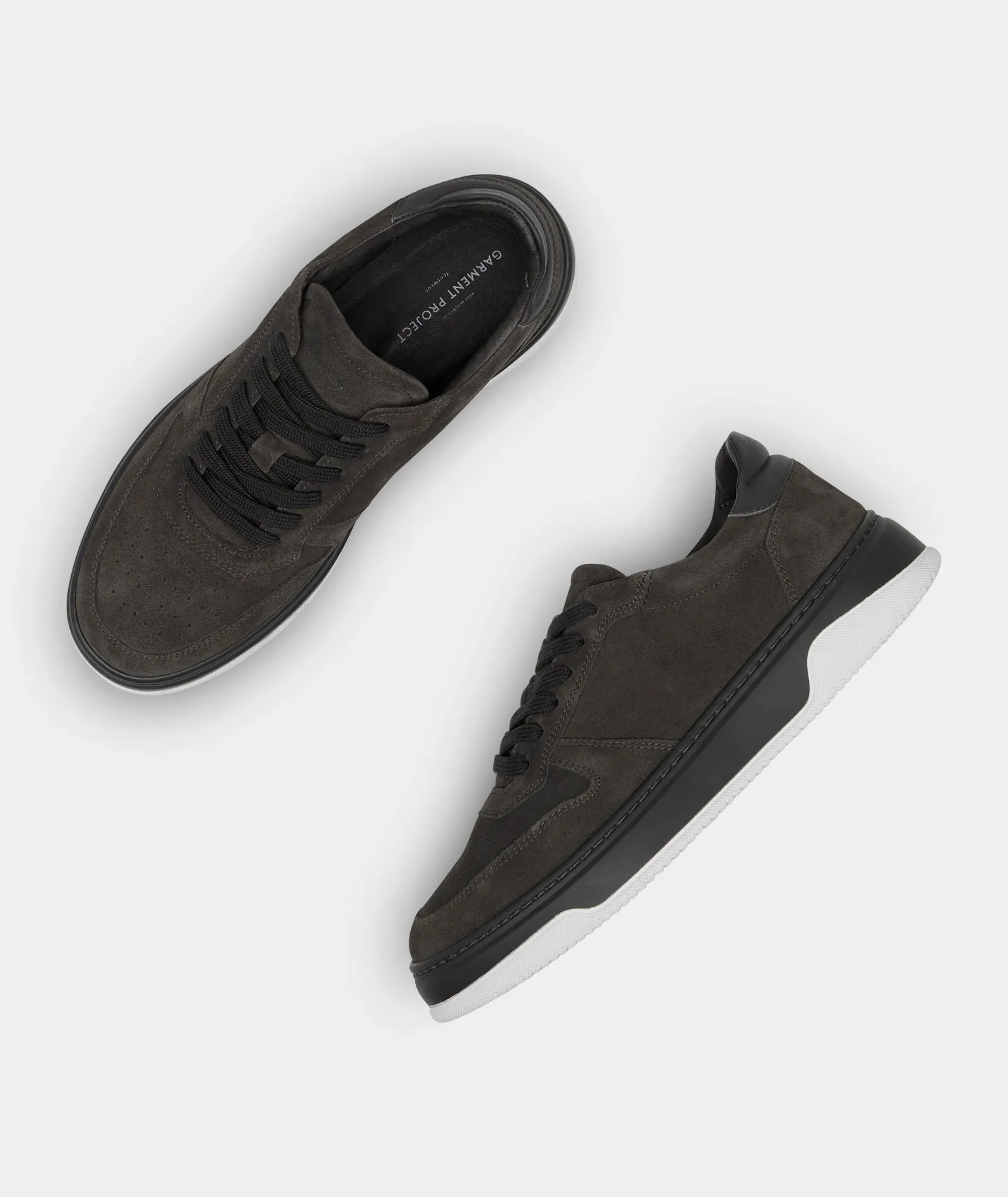 Ace - Charcoal Suede