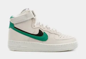 Air Force 1 High 82 Womens Lifestyle Shoes (White/Green)