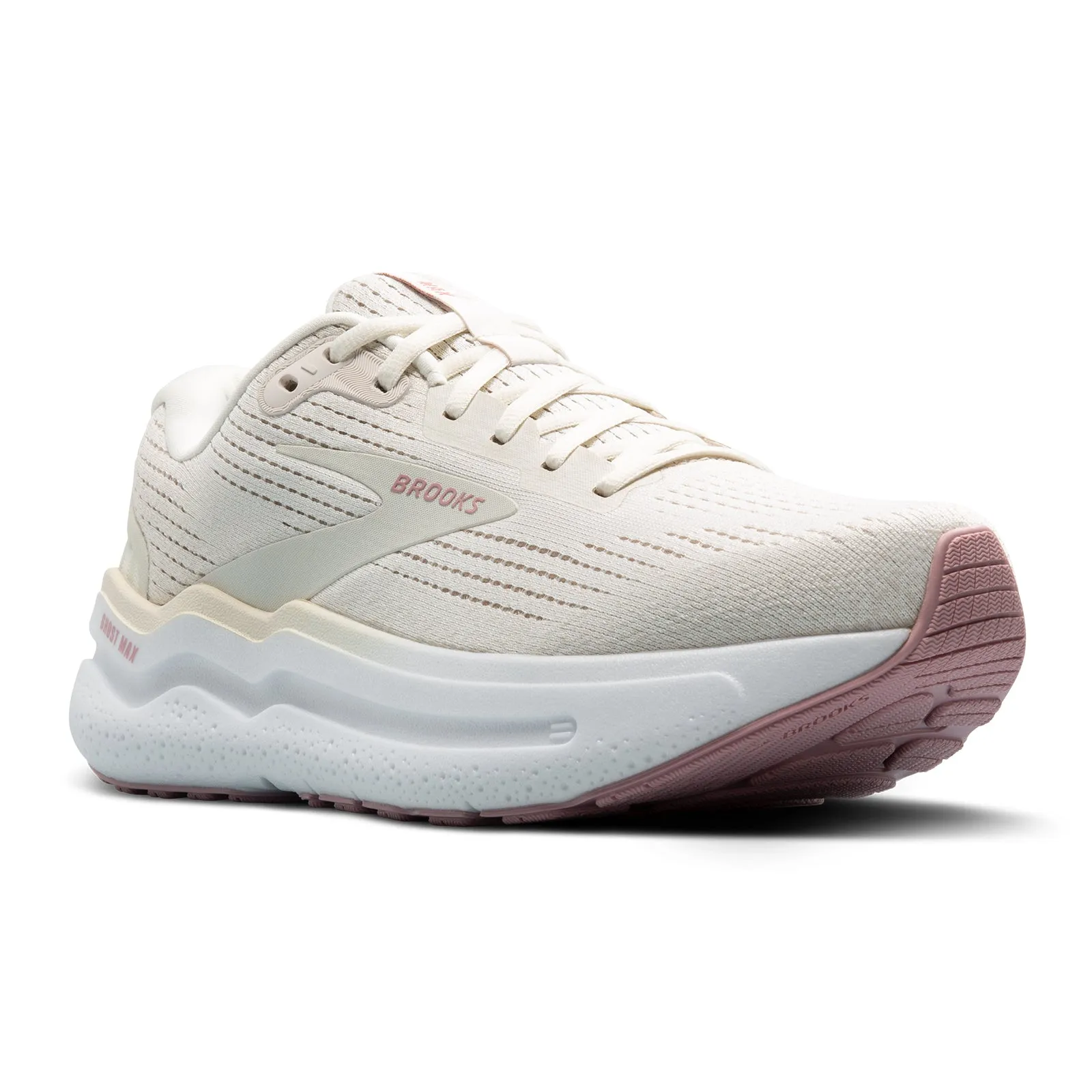 Brooks Ghost Max 2 Running Shoe (Women) - Coconut Milk/Gray/Zephyr