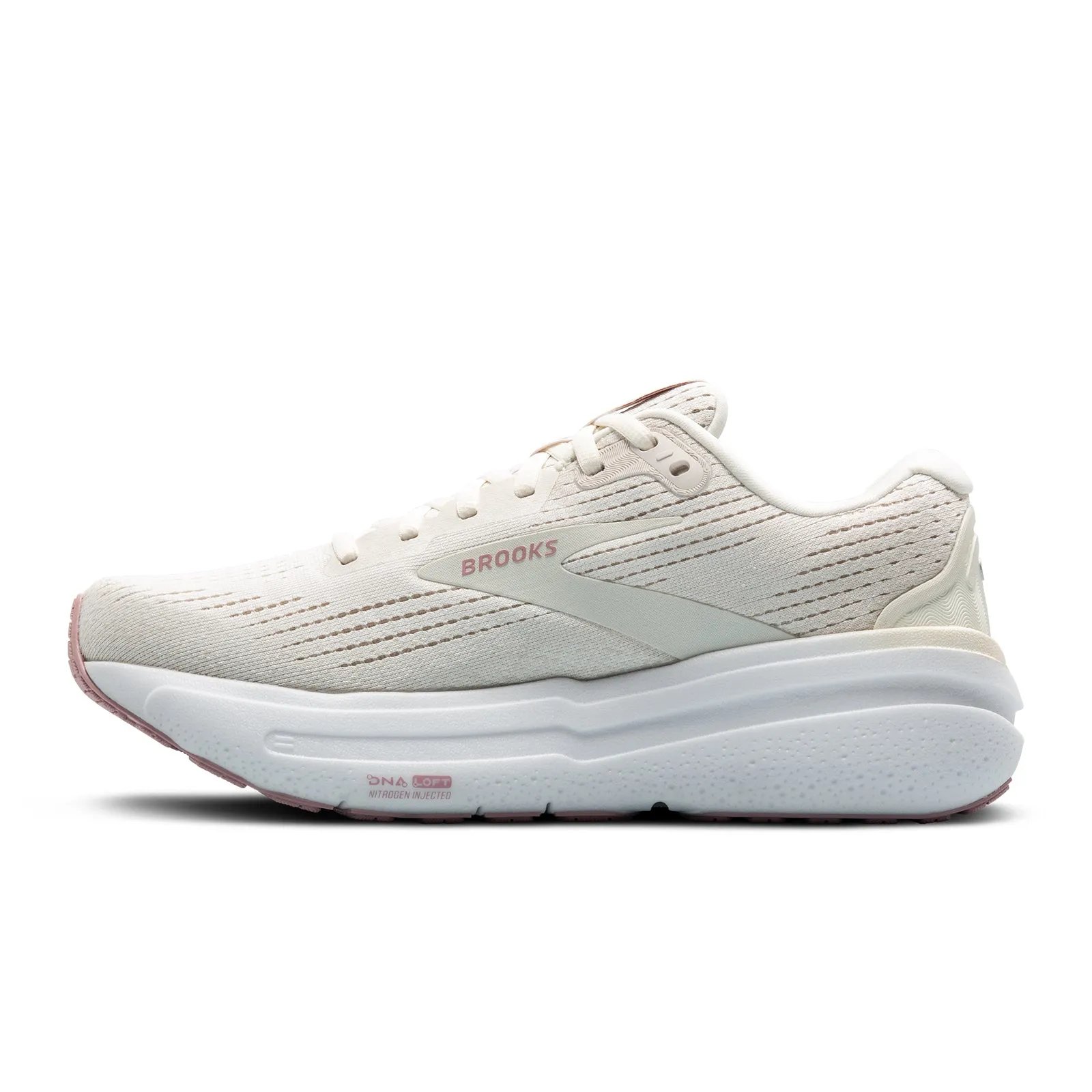 Brooks Ghost Max 2 Running Shoe (Women) - Coconut Milk/Gray/Zephyr