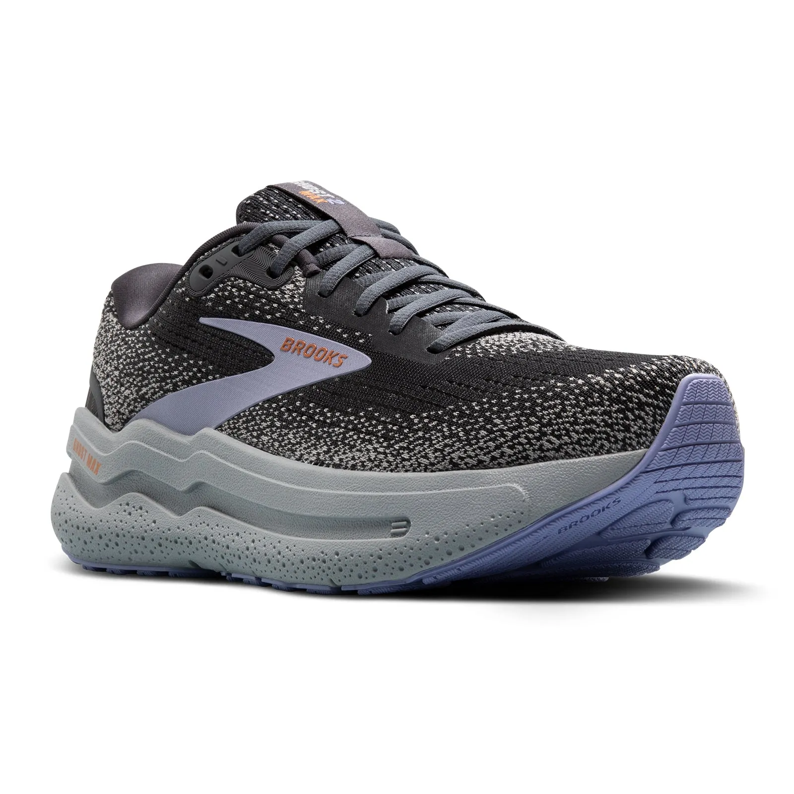 Brooks Ghost Max 2 Running Shoe (Women) - Ebony/Sweet Lavender/Alloy