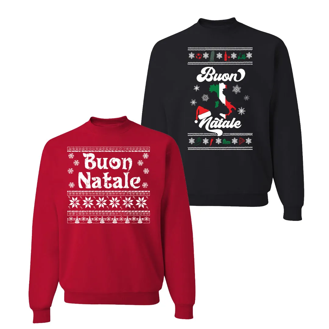 Buon Natale Crewneck - 2 Pack