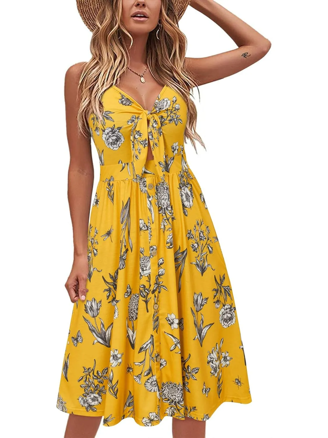 Casual Tropical Summer And Spring Dresses