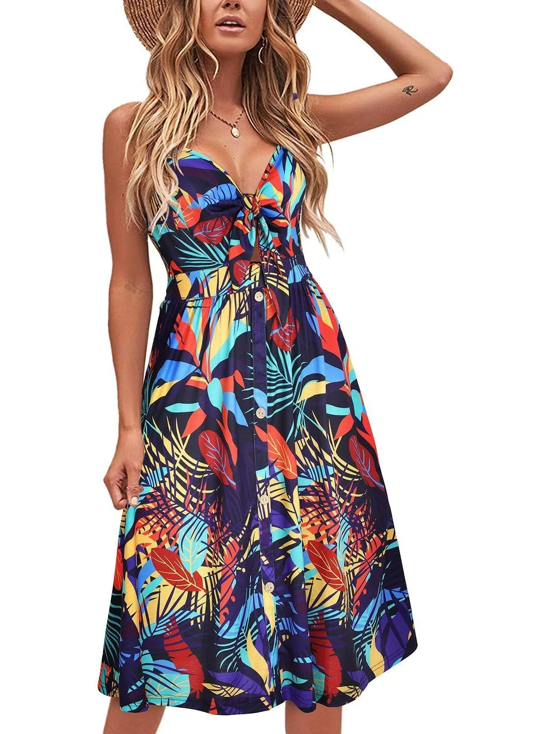 Casual Tropical Summer And Spring Dresses