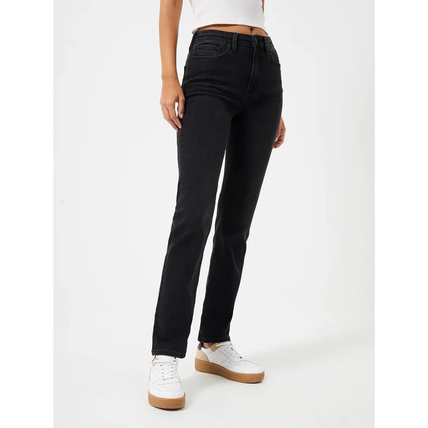 CC Slim Straight Black Jeans