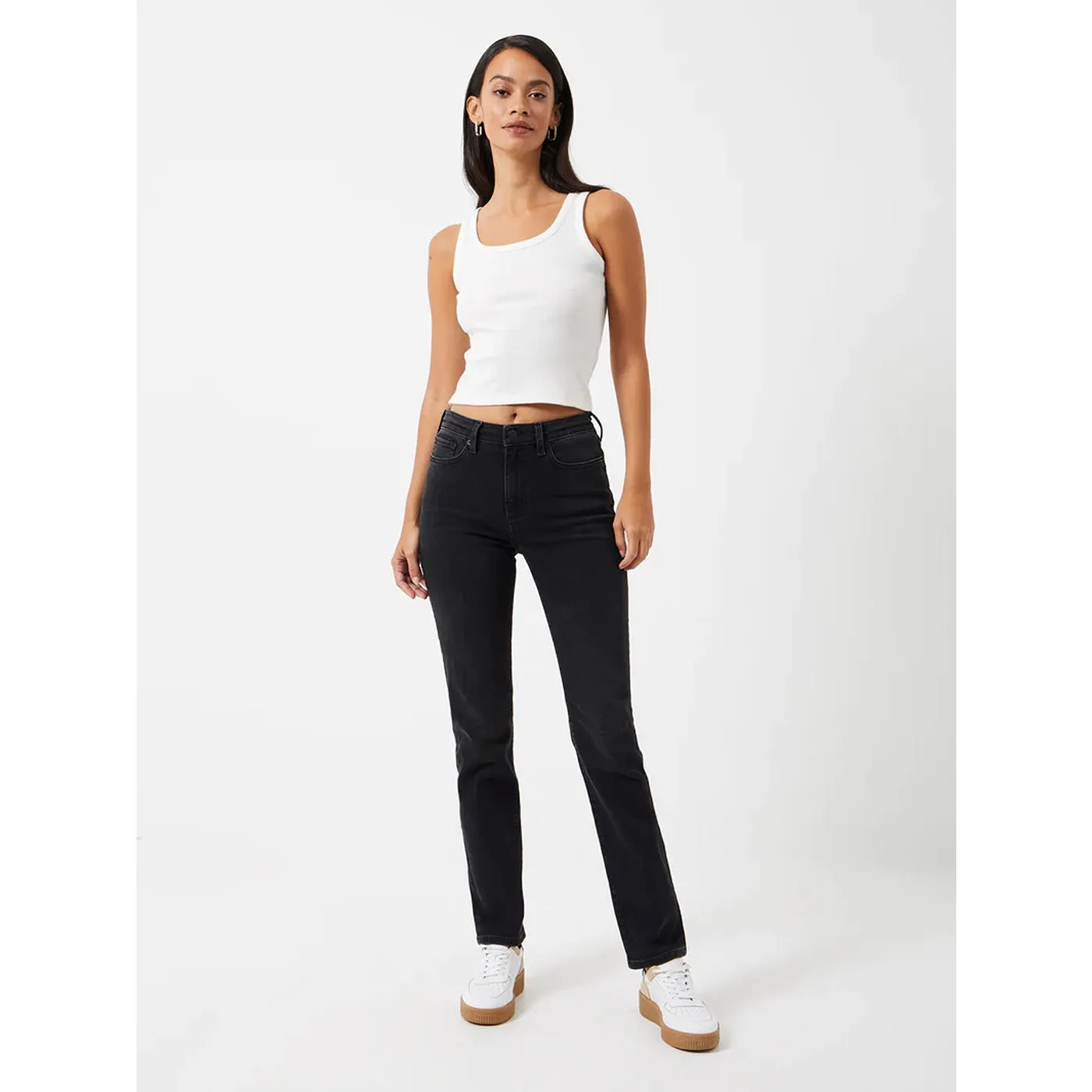 CC Slim Straight Black Jeans