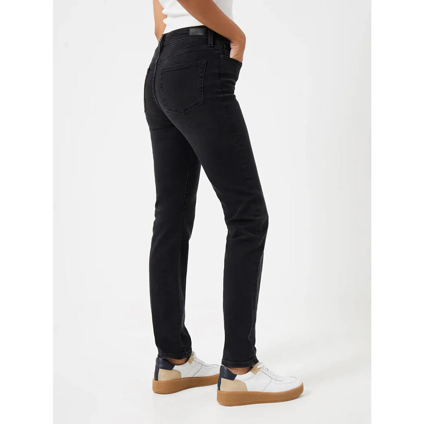 CC Slim Straight Black Jeans