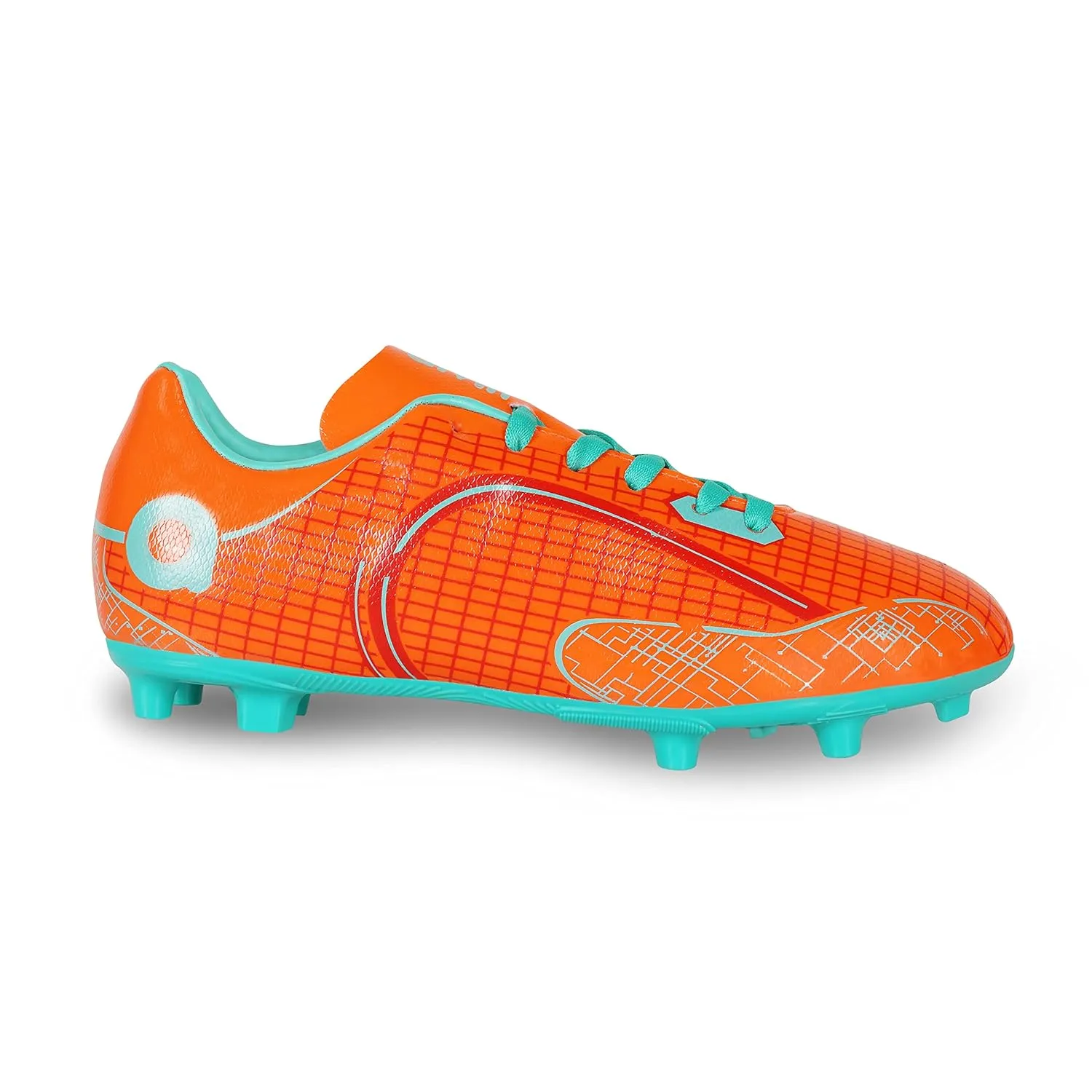 Champion Football Shoes For Men (Orange)