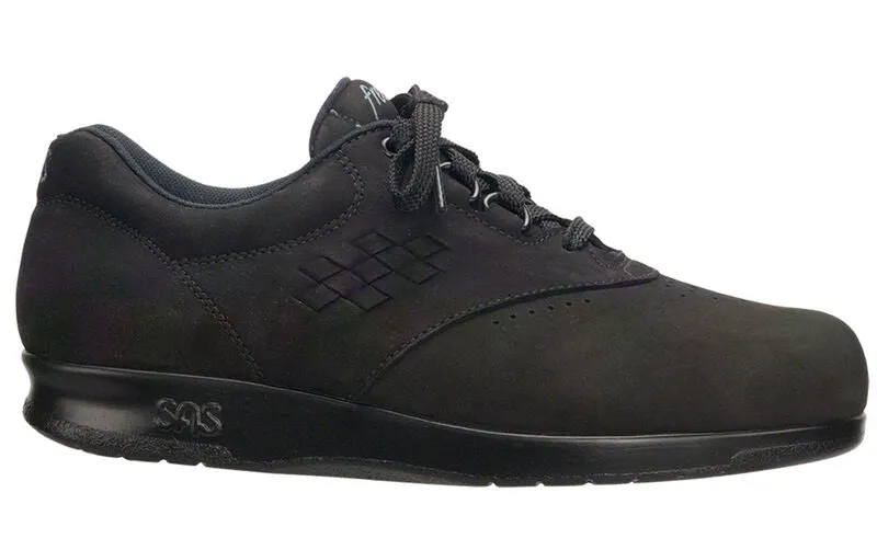 CHAR | SAS Women's Charcoal Free Time Walking Shoe-FREETIME095-Made in USA-Brandy's Shoes