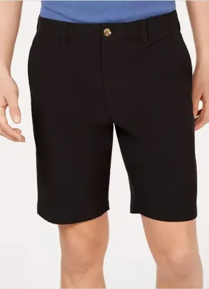 Club Room Gabardine Shorts - Black