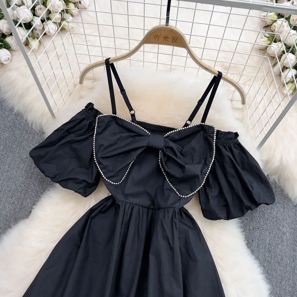 Cute A line short dress fashion girl dress     S365