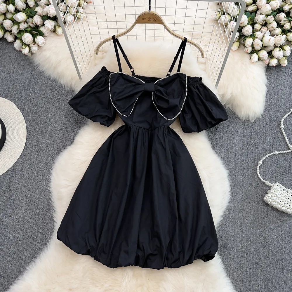 Cute A line short dress fashion girl dress     S365