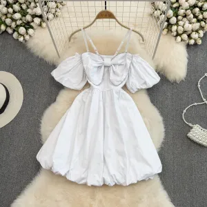 Cute A line short dress fashion girl dress     S365