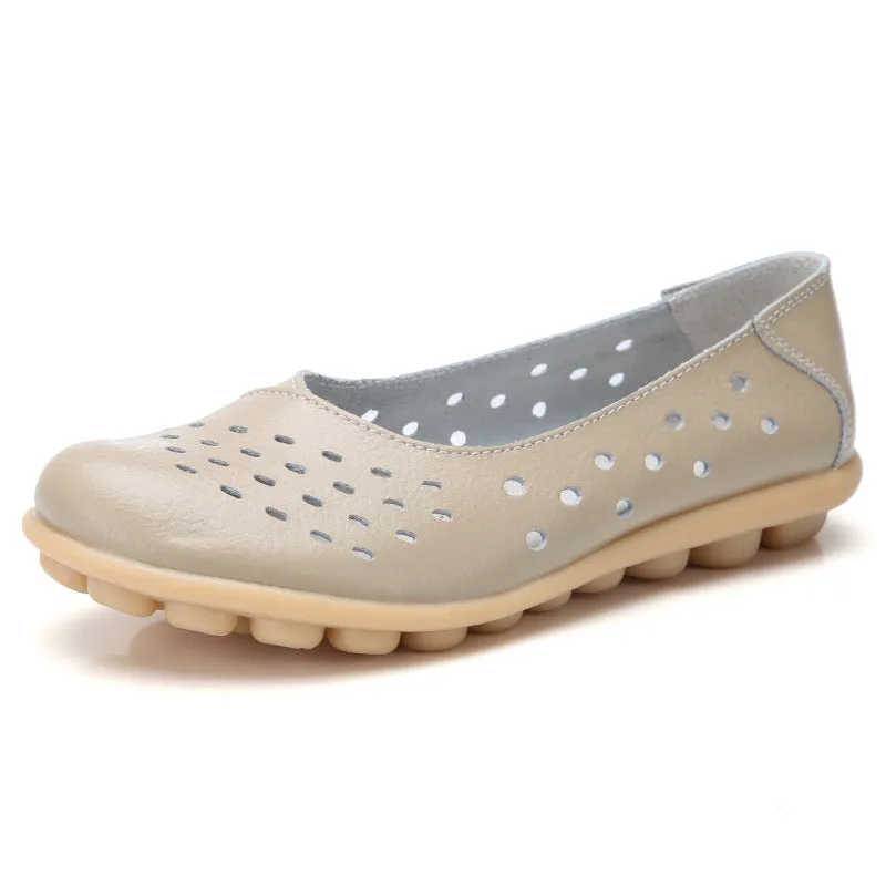 Enhance Comfort with Owlkay Pregnant Casual Flat Sole Single Women Shoes