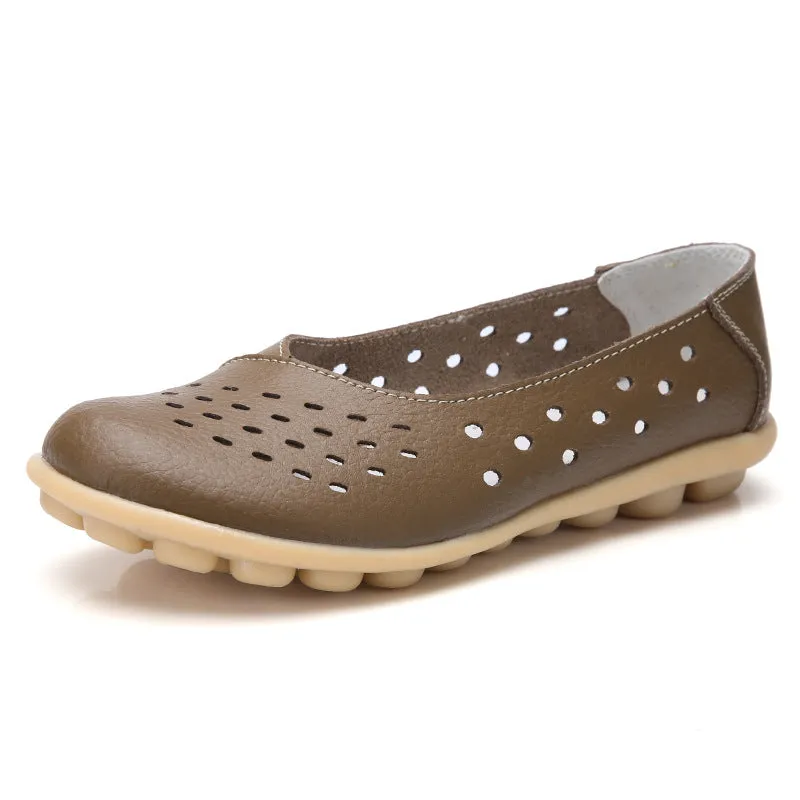 Enhance Comfort with Owlkay Pregnant Casual Flat Sole Single Women Shoes