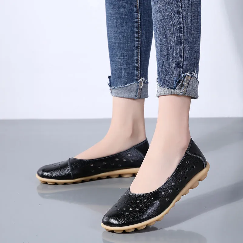 Enhance Comfort with Owlkay Pregnant Casual Flat Sole Single Women Shoes