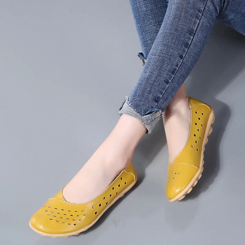 Enhance Comfort with Owlkay Pregnant Casual Flat Sole Single Women Shoes