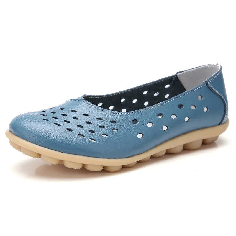 Enhance Comfort with Owlkay Pregnant Casual Flat Sole Single Women Shoes