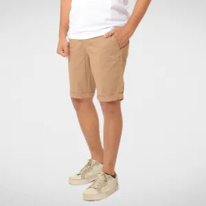 Gabardine Short For Men - Camel