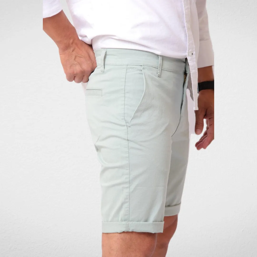 Gabardine Short For Men - Mint