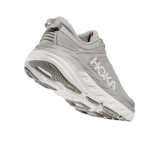 HOKA Women's Bondi 7 (Wide Width) Grey