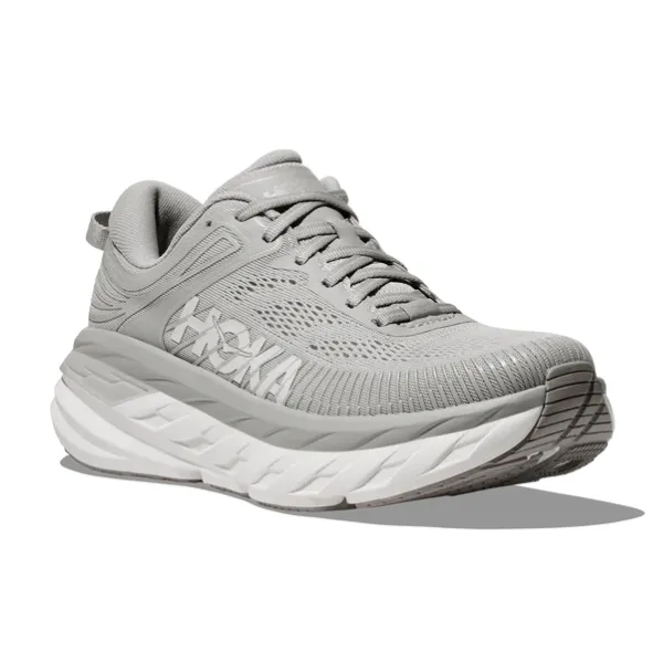 HOKA Women's Bondi 7 (Wide Width) Grey