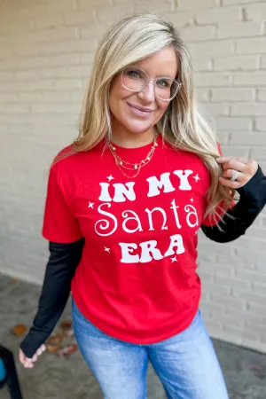 In My Santa Era Short Sleeve Graphic Tee  *FINAL SALE*