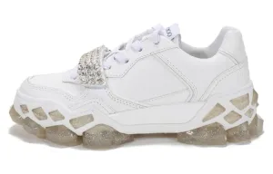 Jimmy Choo Diamond Lifestyle sneakers, white/beige