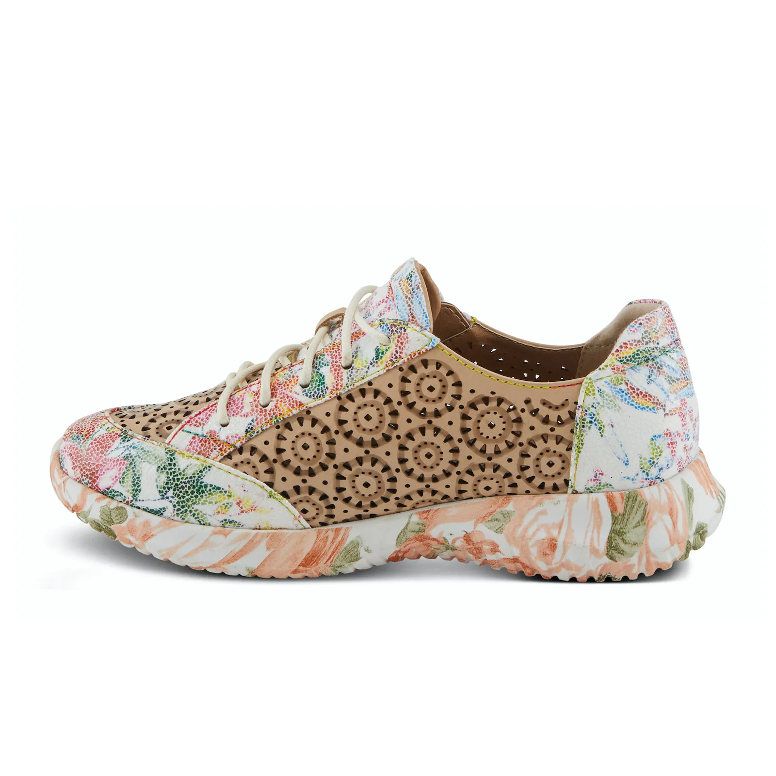 L'Artiste Jazzie Sneaker (Women) - Beige Multi