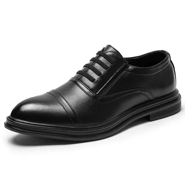 Luxury Leather Concise Business Fashion Breathable Shoe