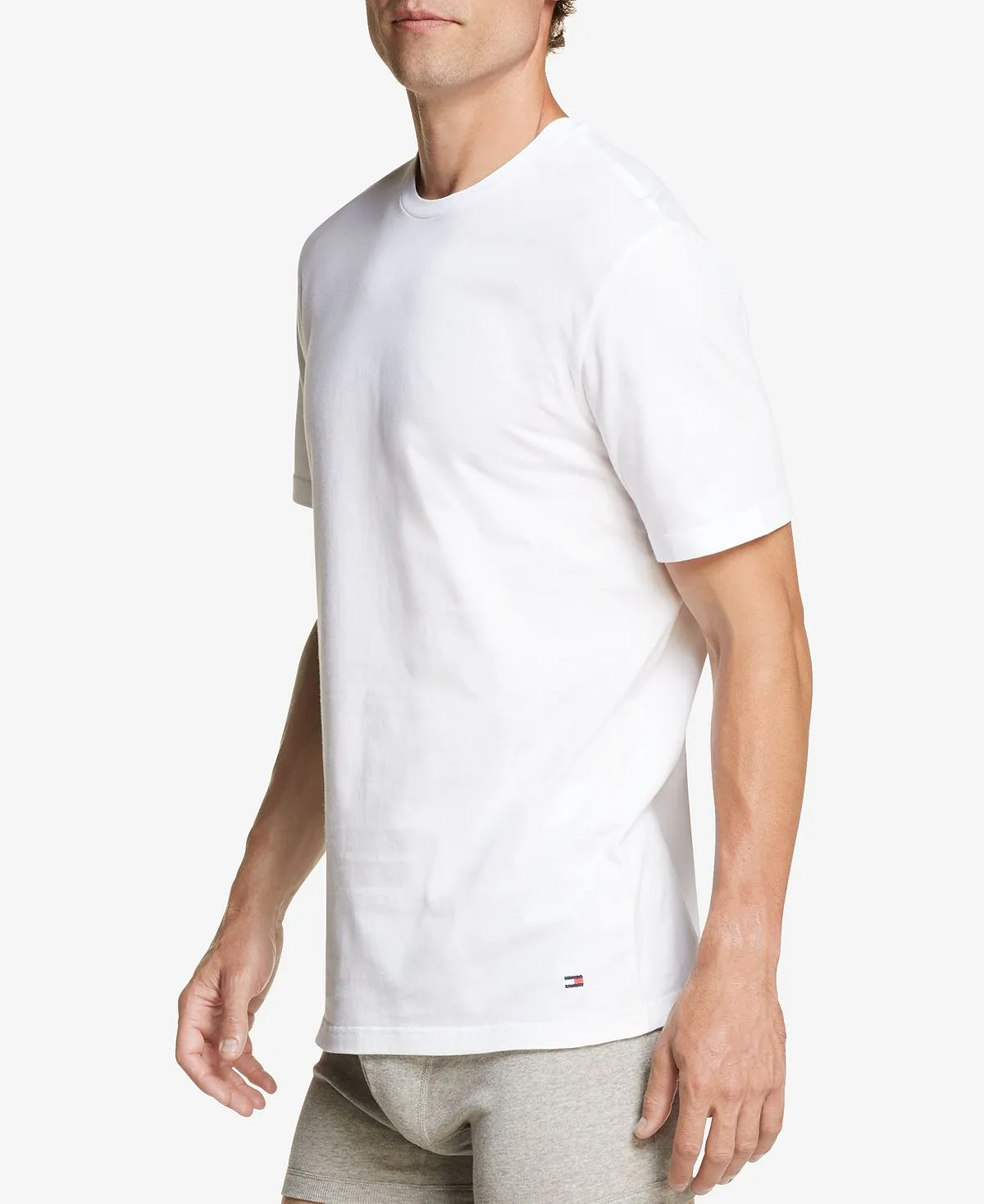 Men 3-pk. Tommy Hilfiger Classic Cotton T-Shirts, White