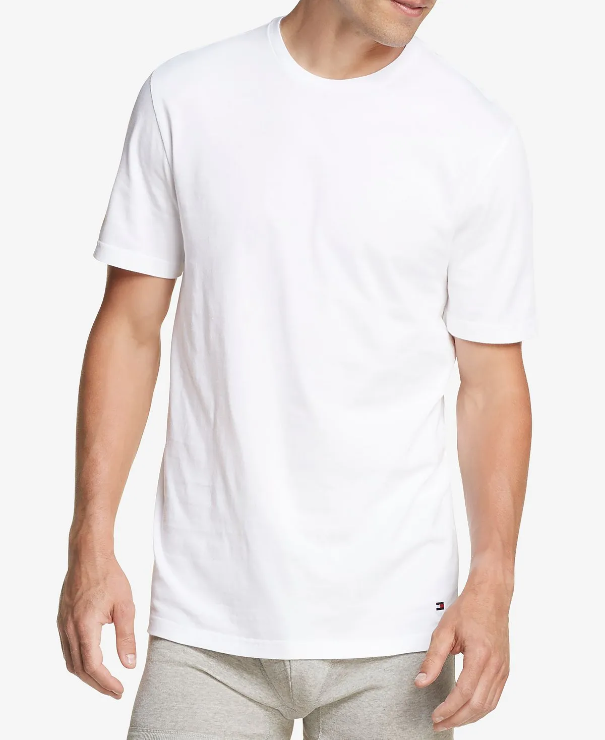 Men 3-pk. Tommy Hilfiger Classic Cotton T-Shirts, White