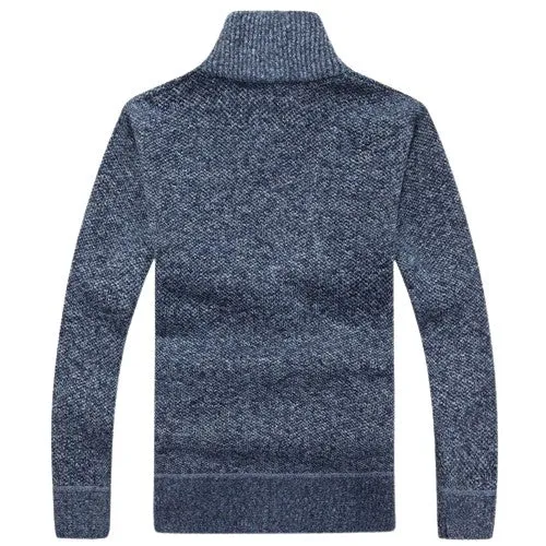 Men Knitted Cardigan Sweater