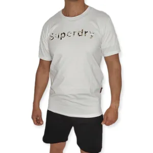 Men Round Tshirt (Superdry) - White