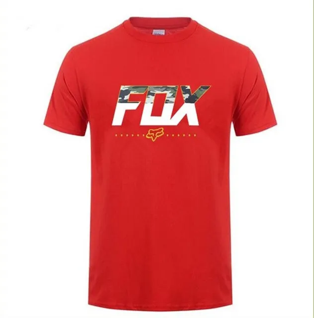 Men's Custom fashion Brand FOX T Shirt