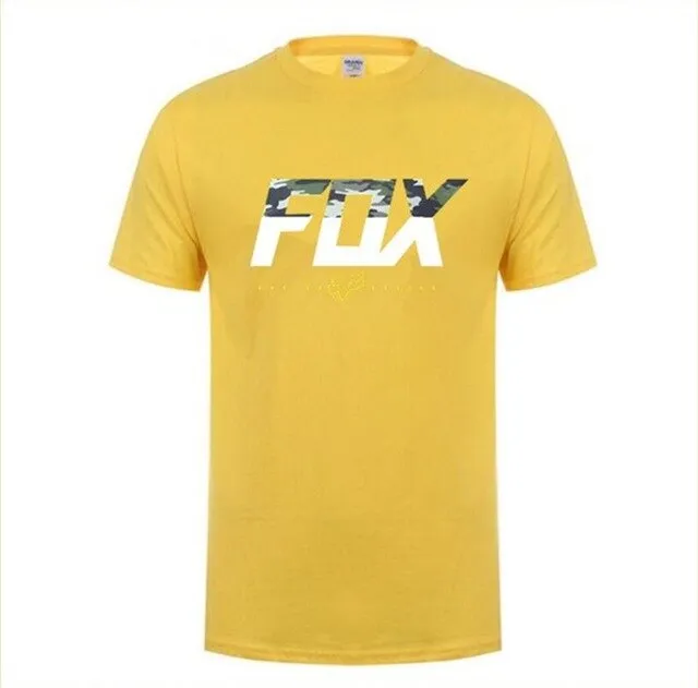 Men's Custom fashion Brand FOX T Shirt