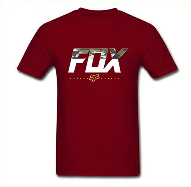 Men's Custom fashion Brand FOX T Shirt