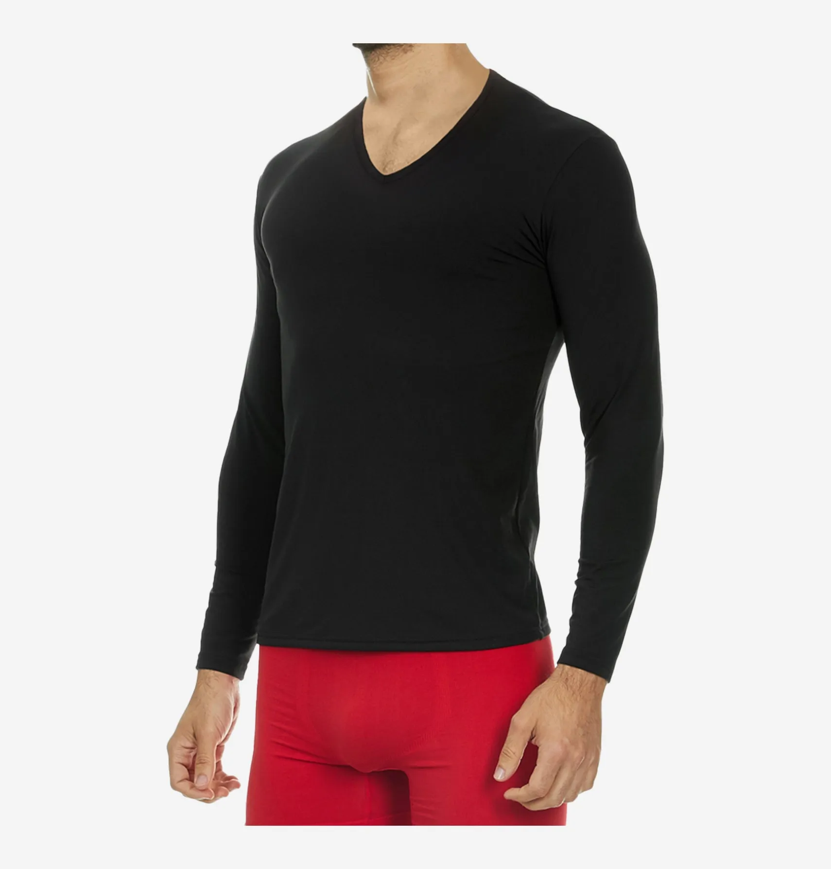 Men's V-Neck Thermal Top