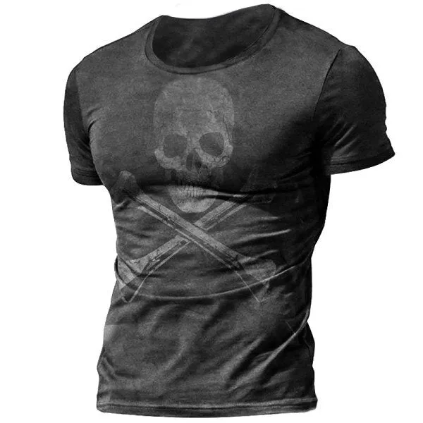 Outdoor Round Neck Quick-Drying Short-Sleeved T-Shirt