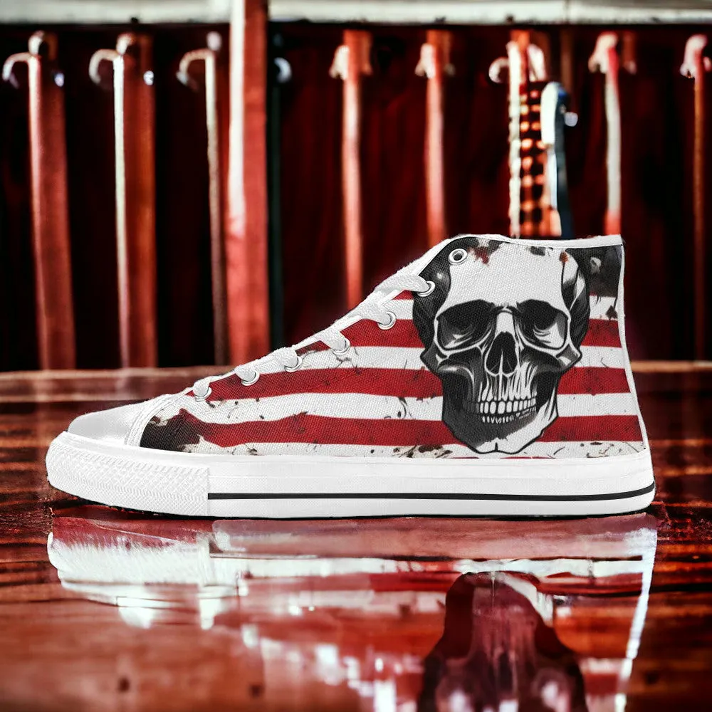 Patriotic Skull Art Men