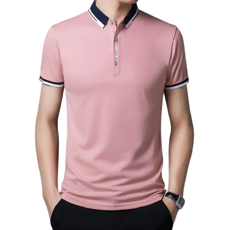 Pologize™ Elegant Solid Color Polo Shirt