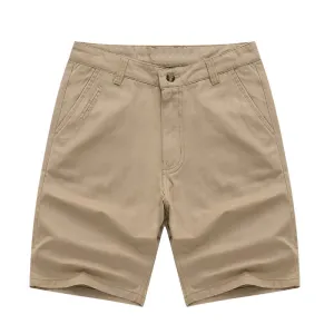 Pure Cotton Workwear Thin Trousers Casual Shorts