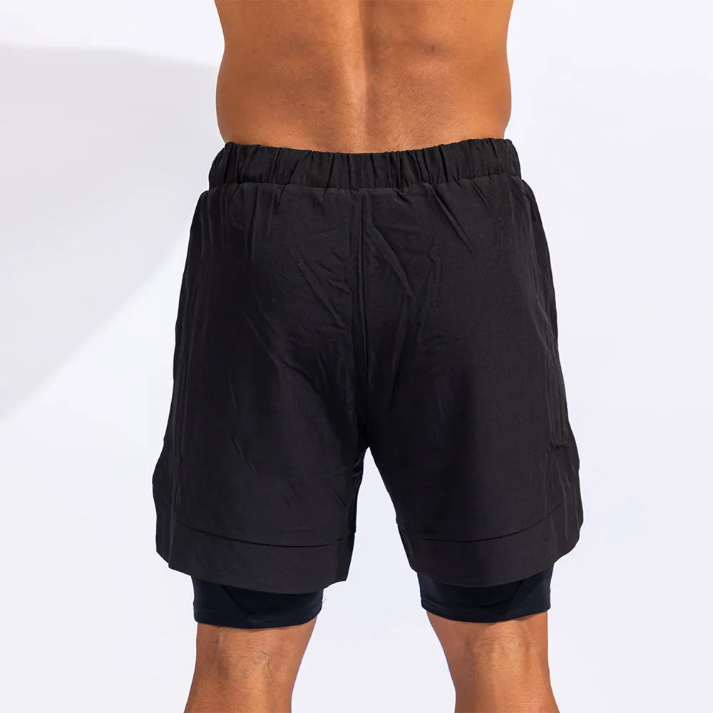 Quwati Men's Reps 2-in-1 Shorts