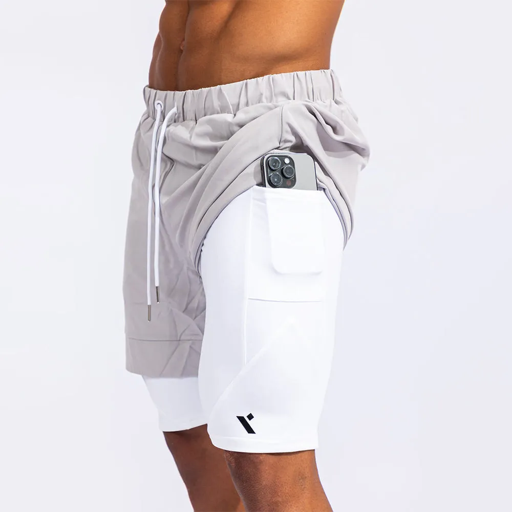 Quwati Men's Reps 2-in-1 Shorts