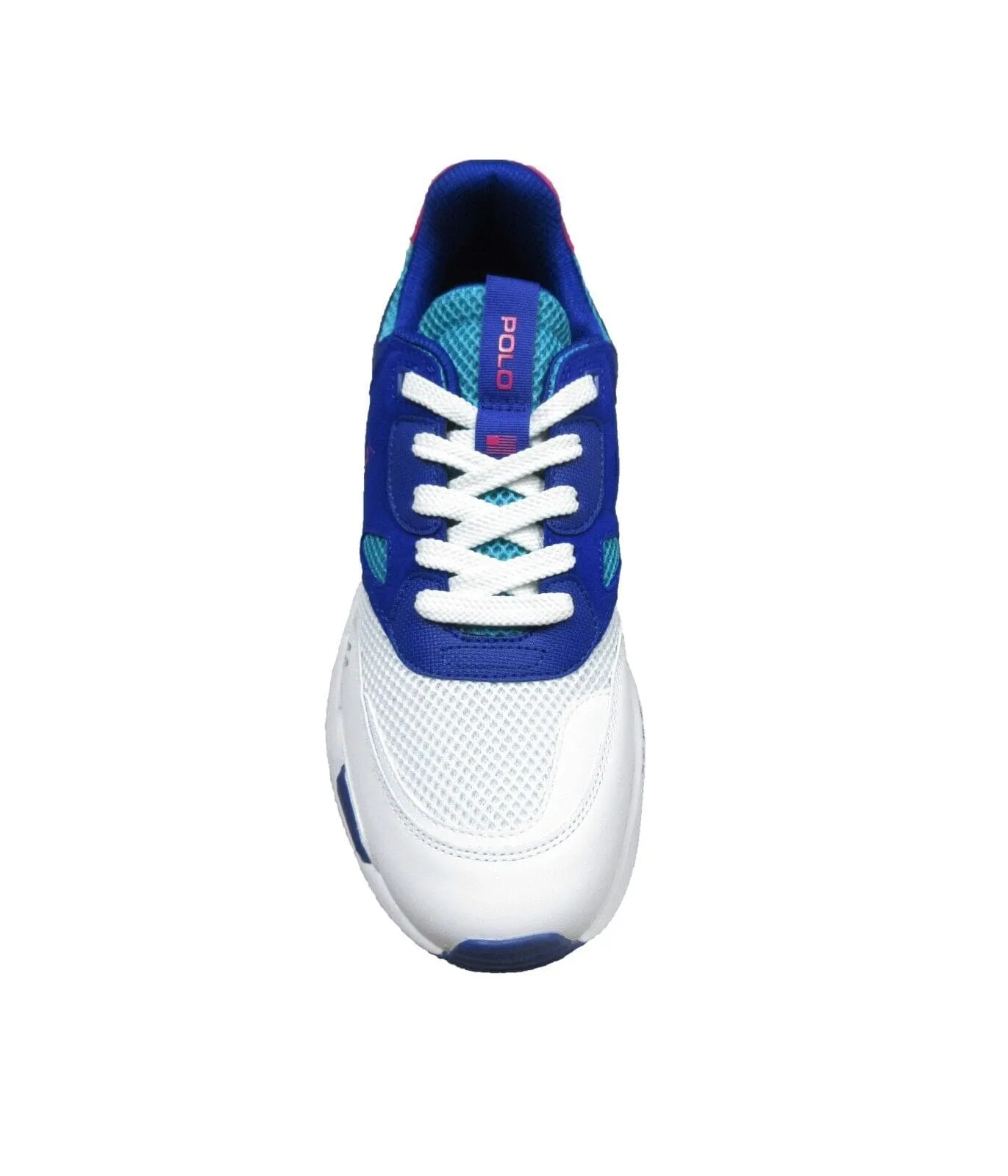 RALPH LAUREN -  Colorblocked Lace-up Sneakers