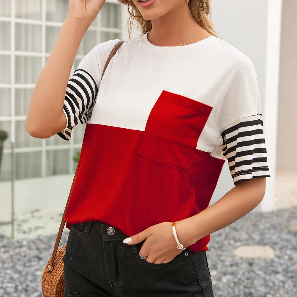 Short Sleeve Loose T-Shirt Top