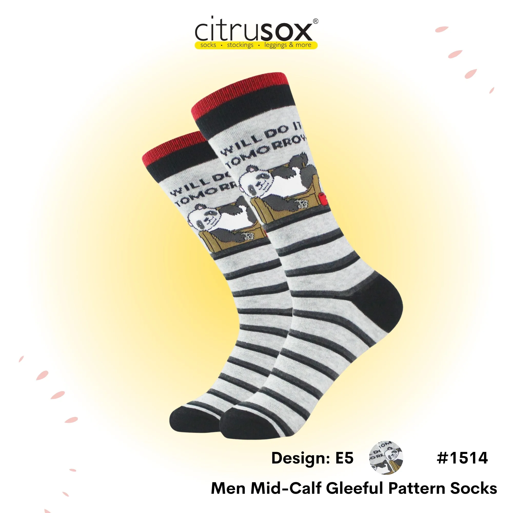 Stylish Business Work Mid-Calf Socks