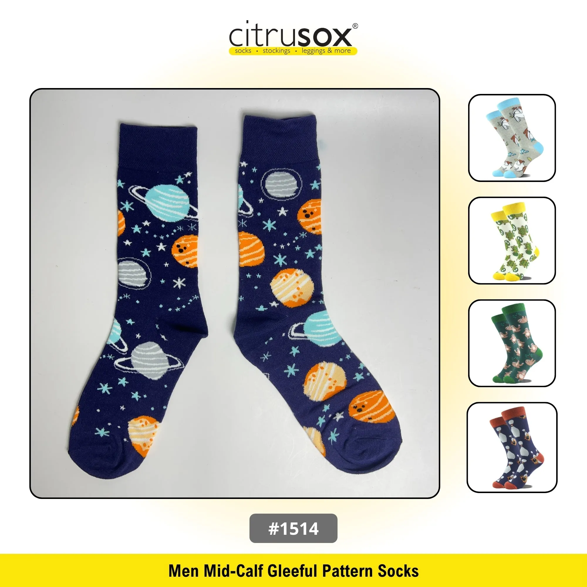 Stylish Business Work Mid-Calf Socks