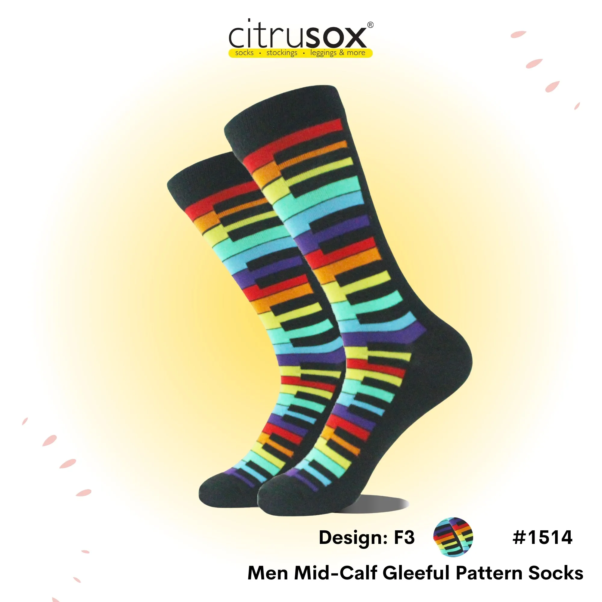 Stylish Business Work Mid-Calf Socks